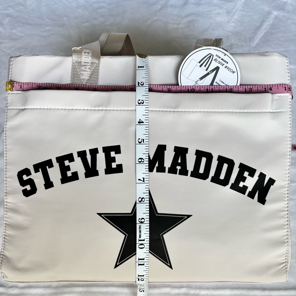 STEVE MADDEN Blivia Nylon 2-Piece Tote Handbag Set - Picture 13 of 16